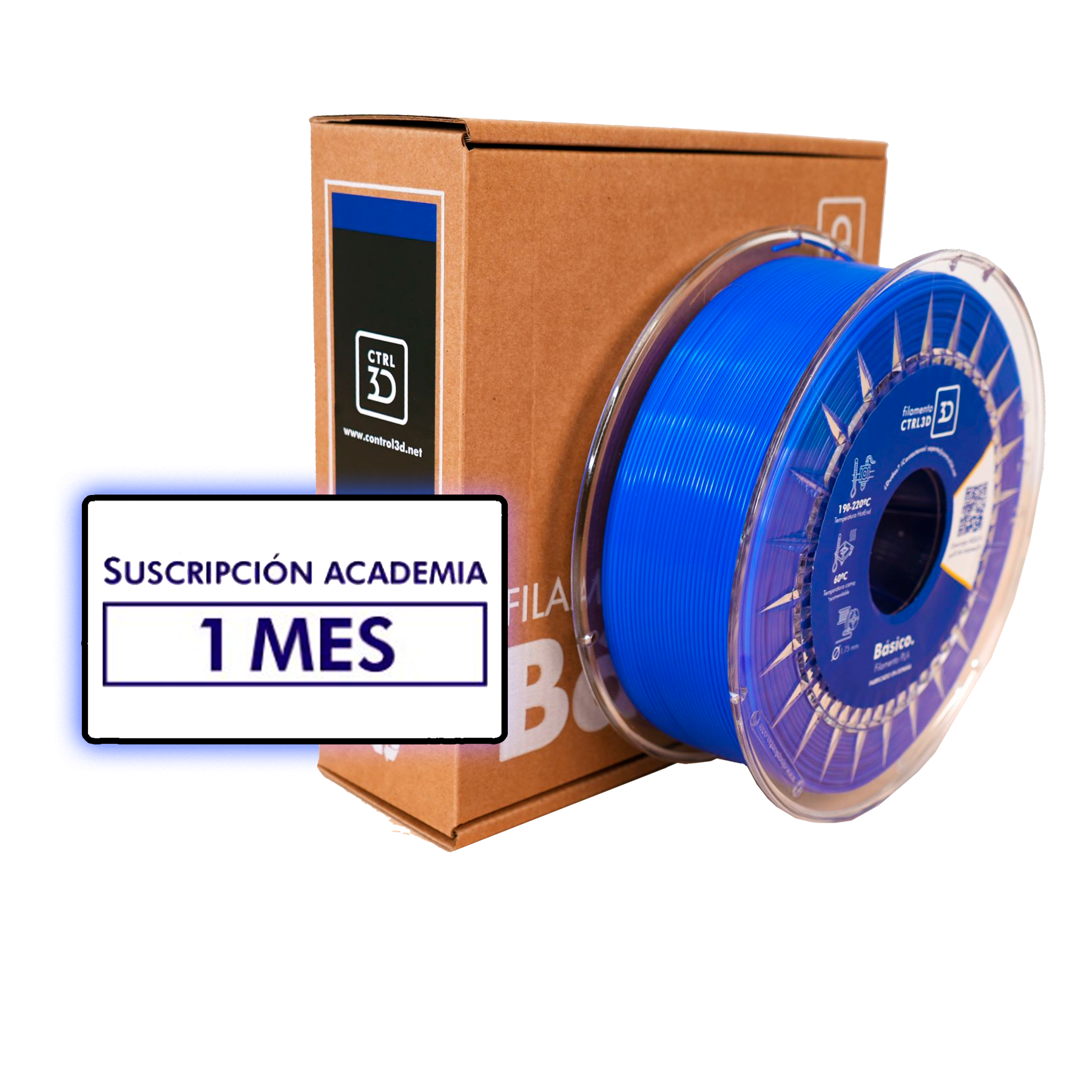 Filamentos + Suscripciones Academia Control3D